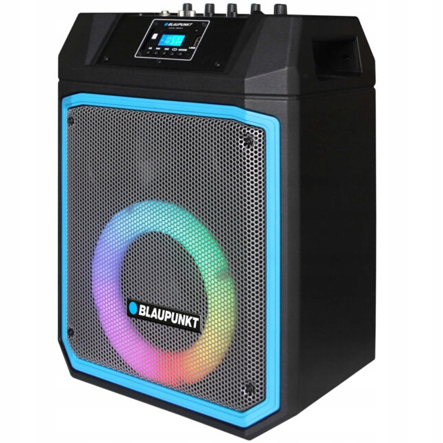 Głośnik Blaupunkt Mb06.2 Bluetooth Karaoke Mikrofon Pilot Led Radio 500W