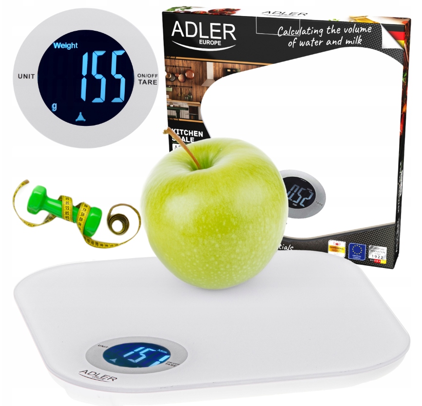 Elegancka Waga Kuchenna Adler Ad 3180 Z Precyzyjnym Pomiarem 10 Kg