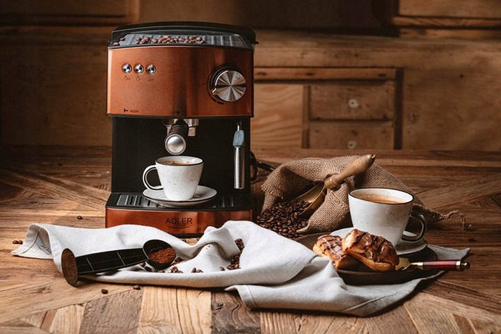 Ekspres Ciśnieniowy Do Kawy 15Bar 850W Adler