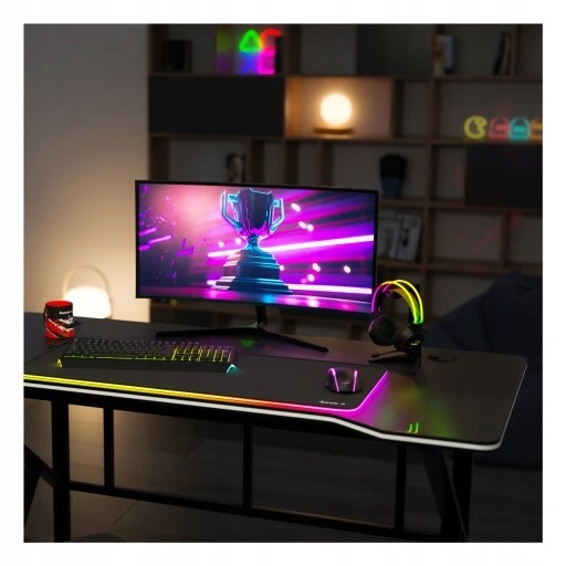Biurko Gamingowe Komputerowe Dla Gracza Huzaro