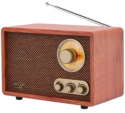 Radio Kuchenne Retro Bluetooth Fm/Am Regul. Tonów