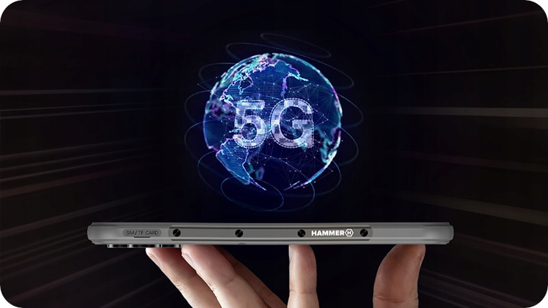 Smartfon Hammer Blade Va 5G 8/128Gb 6,56'' Nfc 6000Mah Czarny