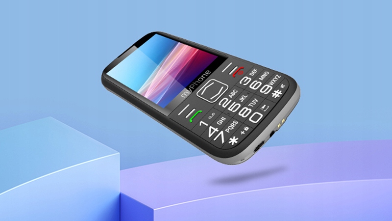 Duży Ekran Myphone Halo 4 Lte Duża Bateria Głośne Rozmowy 3,5 Cala