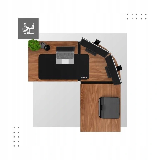 Biurko Narożne Komputerowe Mark Adler