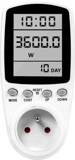 2W1 Programator Czasowy Watomierz Tuya Smart Wifi