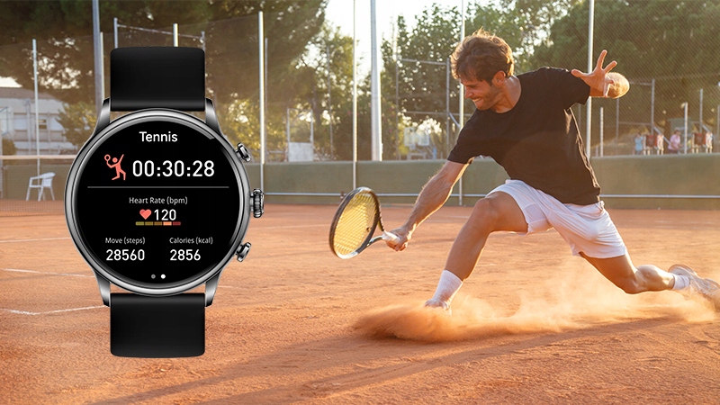 Elegancki Smartwatch Myphone Watch Elegant 2 Ip67 Amoled Rozmowy Czarny