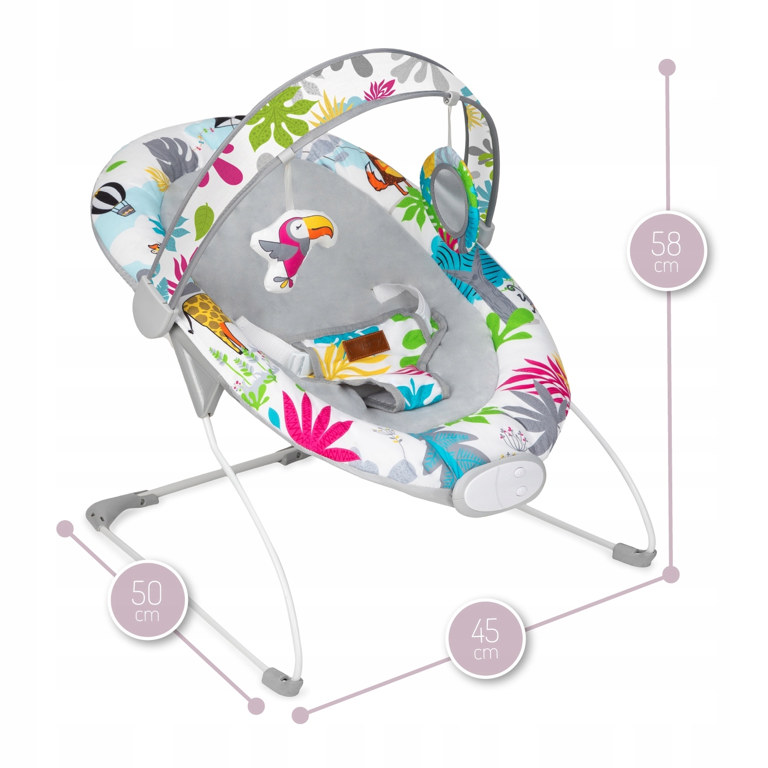 Leżaczek Momi Tuli Leżaczek Bujaczek Momi Tuli