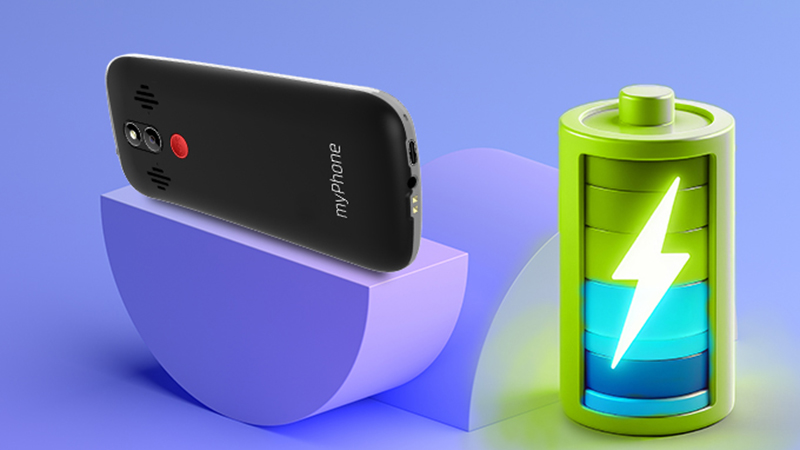 Duży Ekran Myphone Halo 4 Lte Duża Bateria Głośne Rozmowy 3,5 Cala