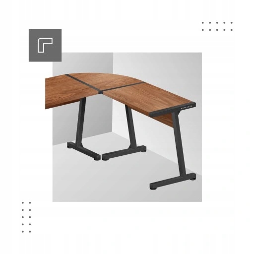 Biurko Narożne Komputerowe Mark Adler