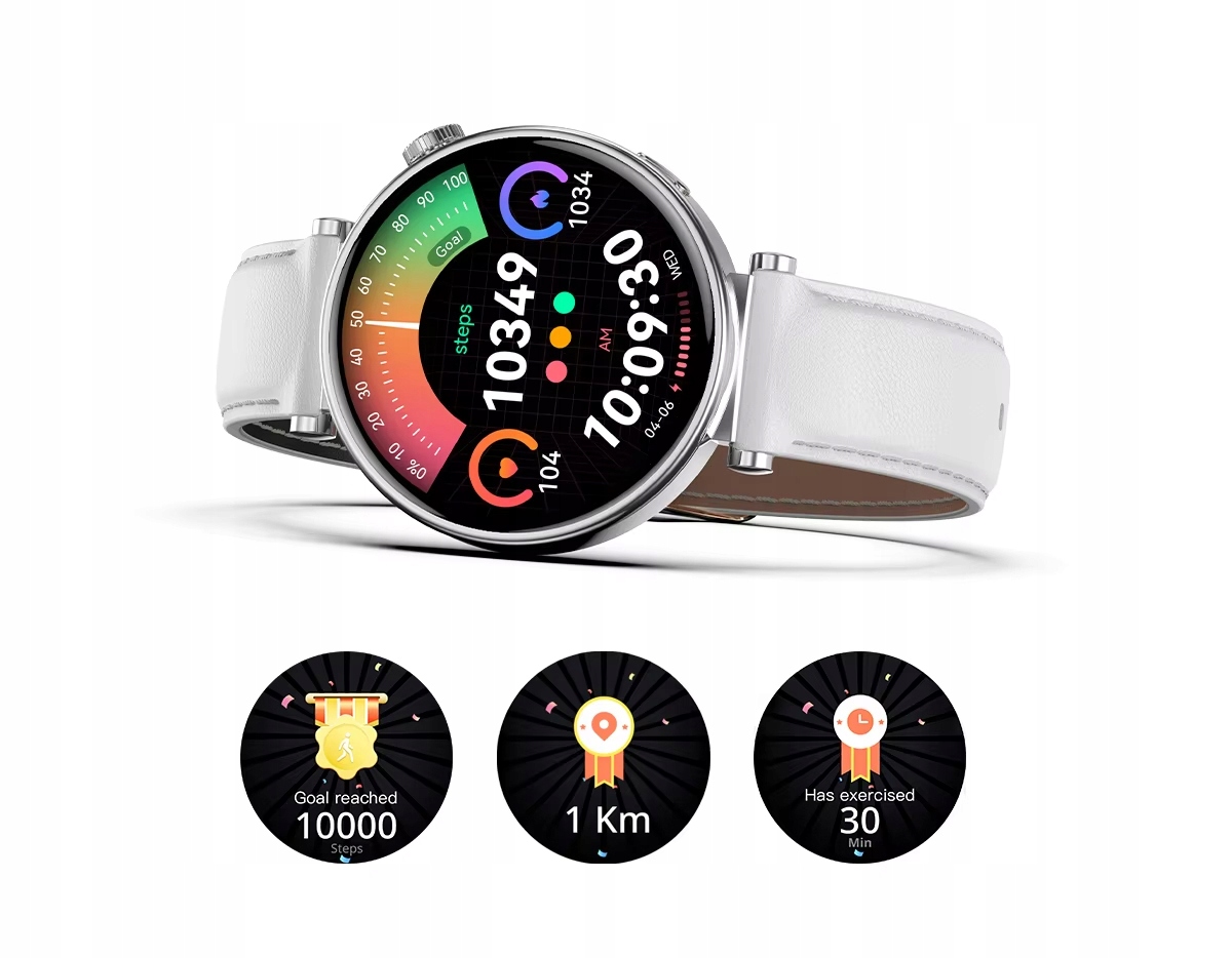 Smartwatch HK41 posiada certyfikat wodoszczelności IP68