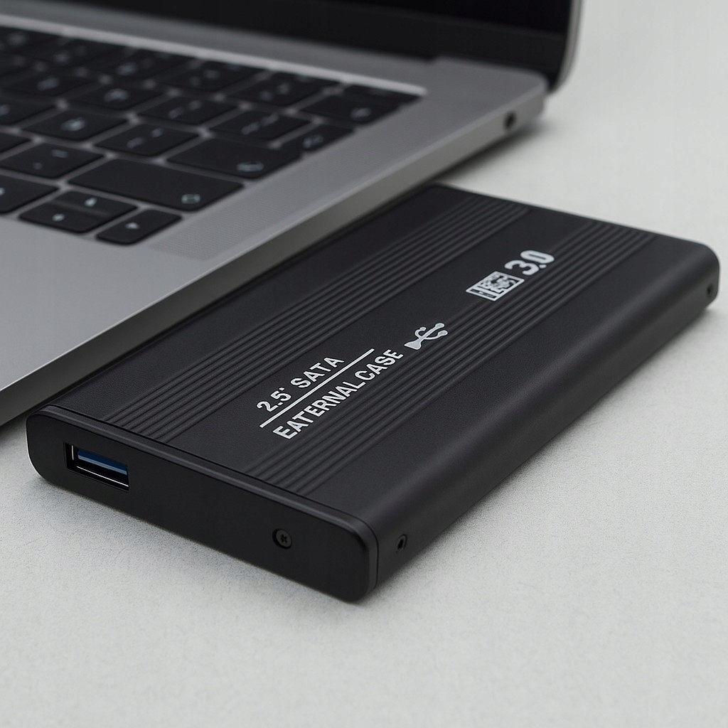 OBUDOWA DYSKU HDD 2,5 ALU USB 3.0 SATA