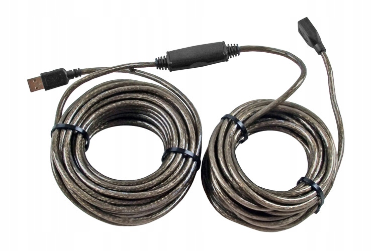 Przedłużacz kabel USB 2.0 aktywny 20 m