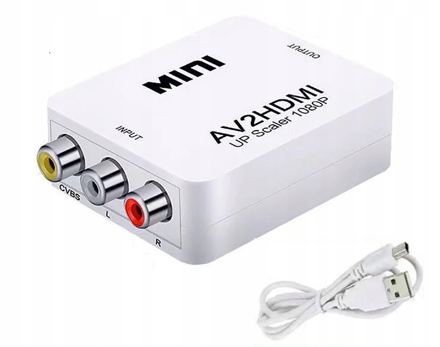 Konwerter sygnału 3x Cinch RCA 1080 do HDMI