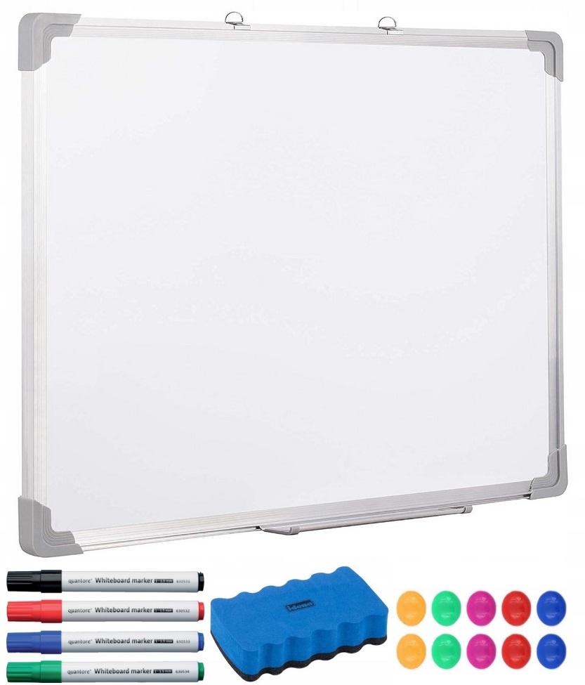 Tablica magnetyczna suchościeralna biała 40x60 +GR