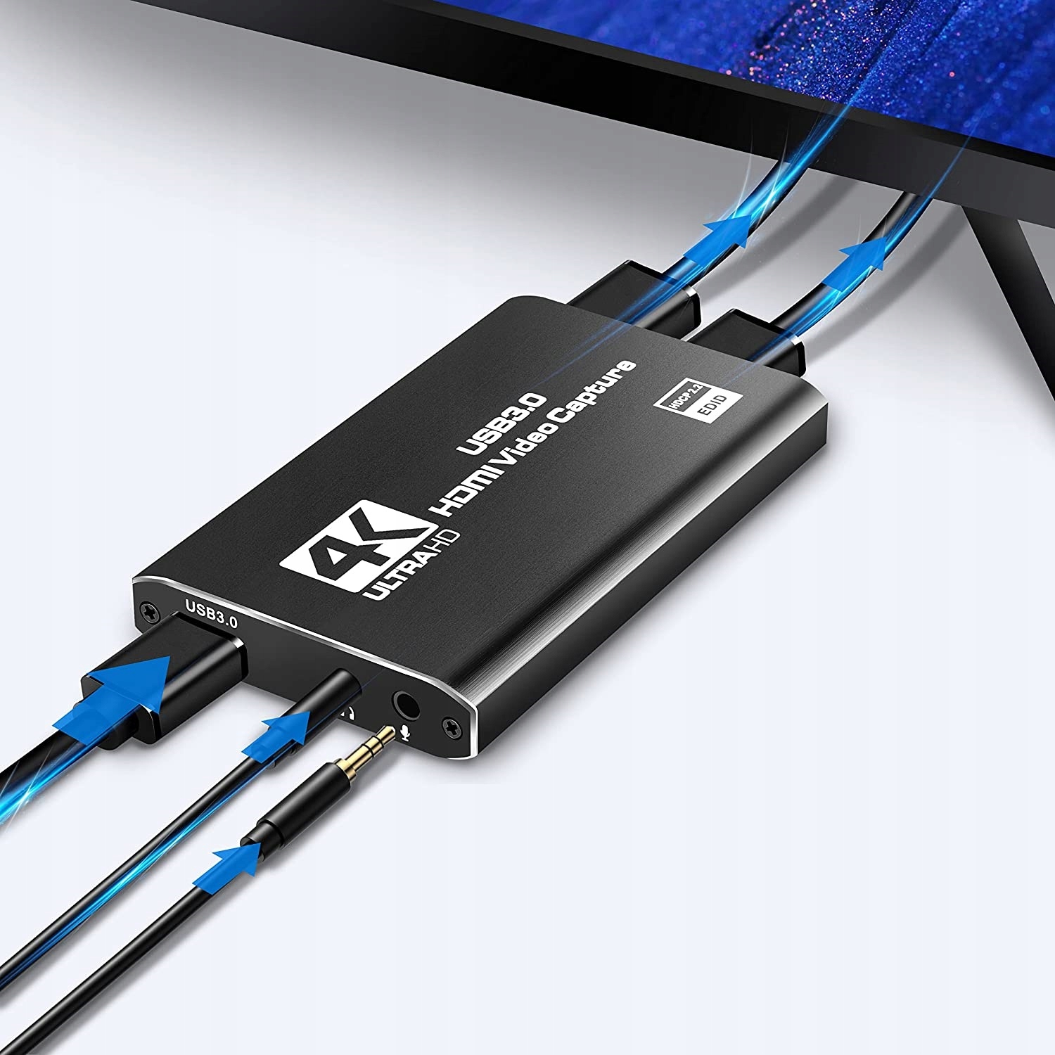 Grabber HDMI Nagrywarka Obrazu do PC USB 4K
