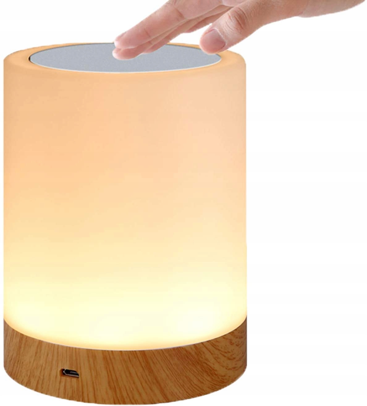 Bezprzewodowa Lampka Nocna Kolory Dotykowa RGB