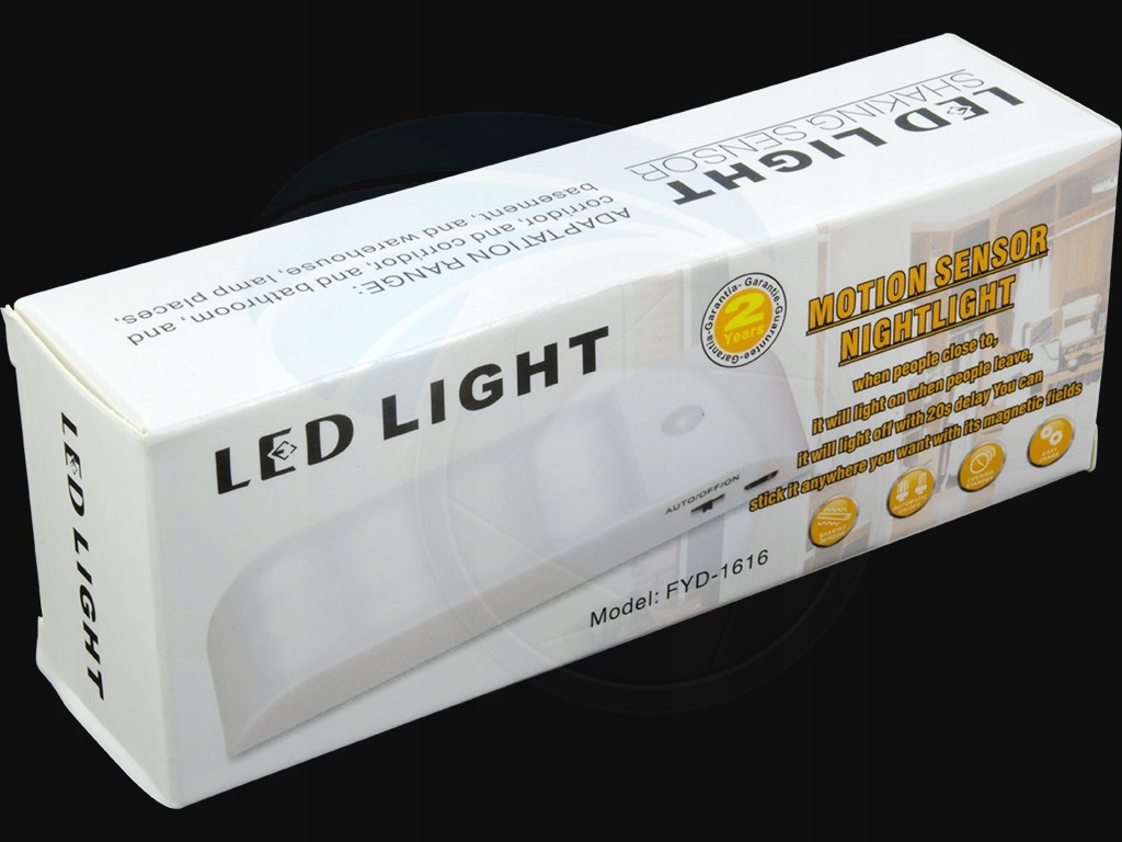 Bezprzewodowa Lampka LED czujnikiem ruchu