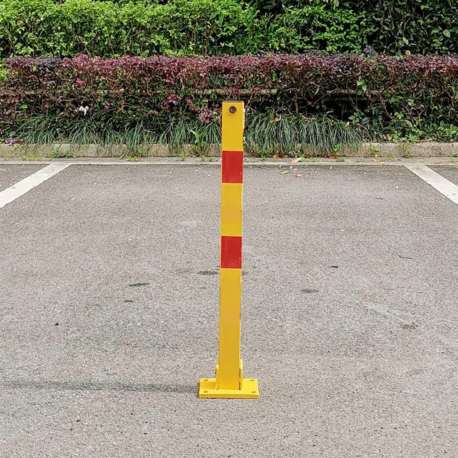 Blokada Parkingowa Miejsca Parkingowego na Klucz Składana Słupek Parkingowy