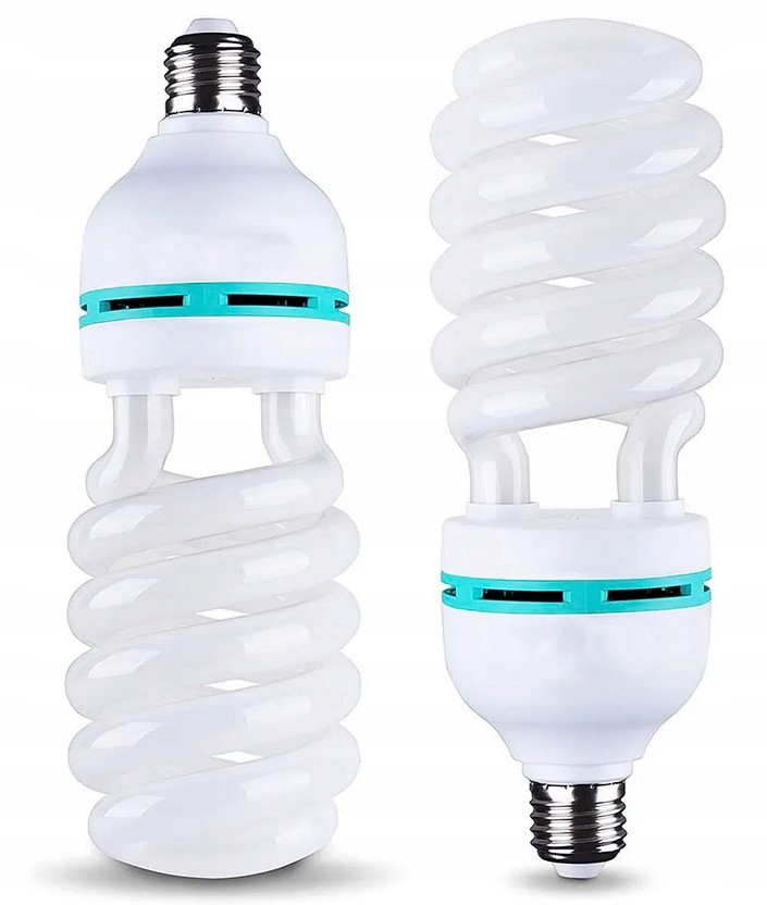 Żarówka fotograficzna studyjna 150W / 600W ciągłe 5500K E27 światło stałe