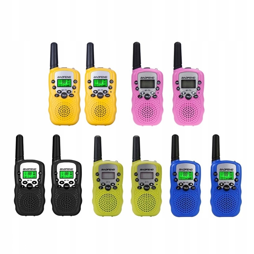 Baofeng 2x Krótkofalówka BF-T3 Walkie-Talkie PMR Niebieski