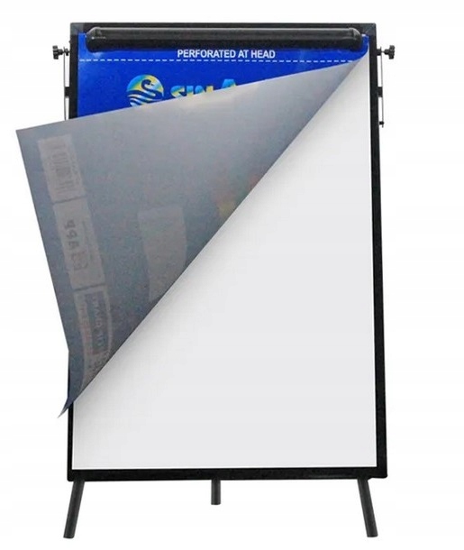 Blok Papieru do Flipchart Gładki Tablic 25 Kartek Gruby Papier 80 g/m²