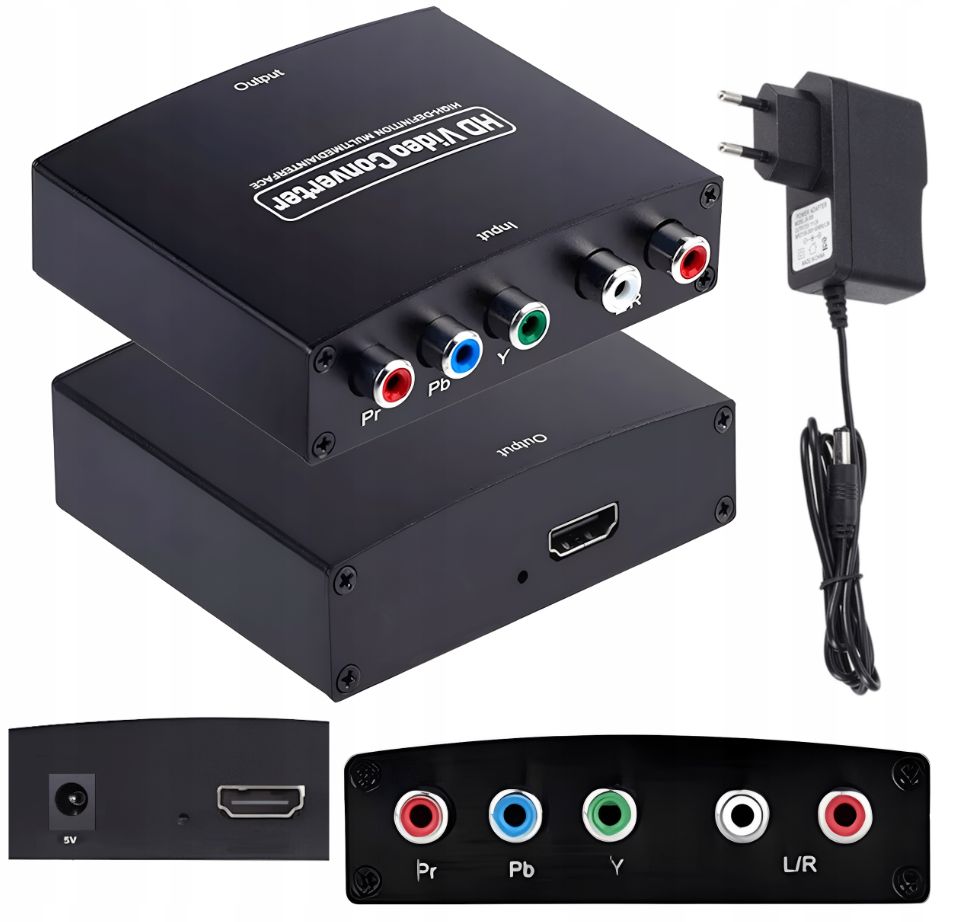 Konwerter z HDMI do YPbPr Component Audio