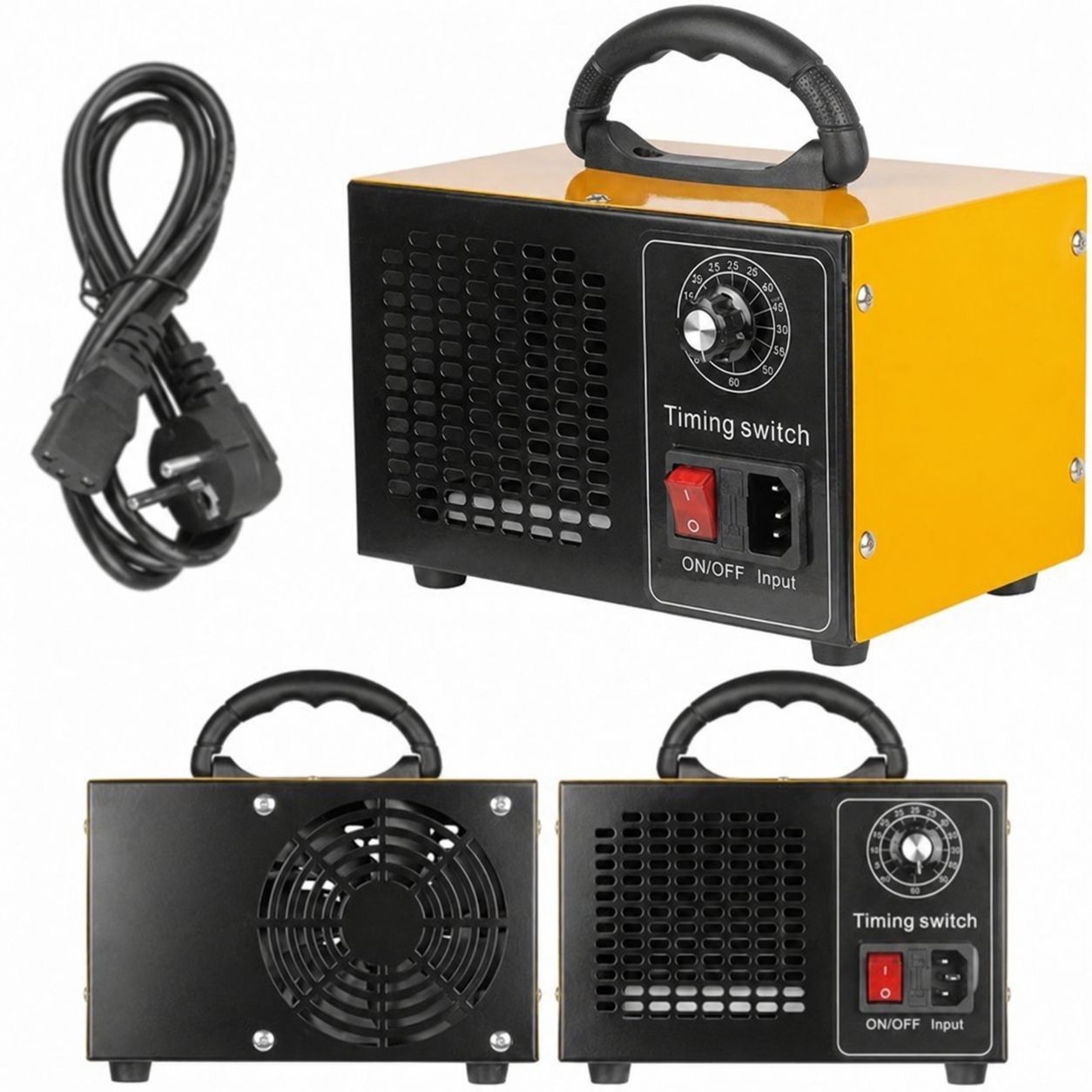 GENERATOR OZONU OZONATOR Czasomierz 28000 mg/h ŻÓŁTY