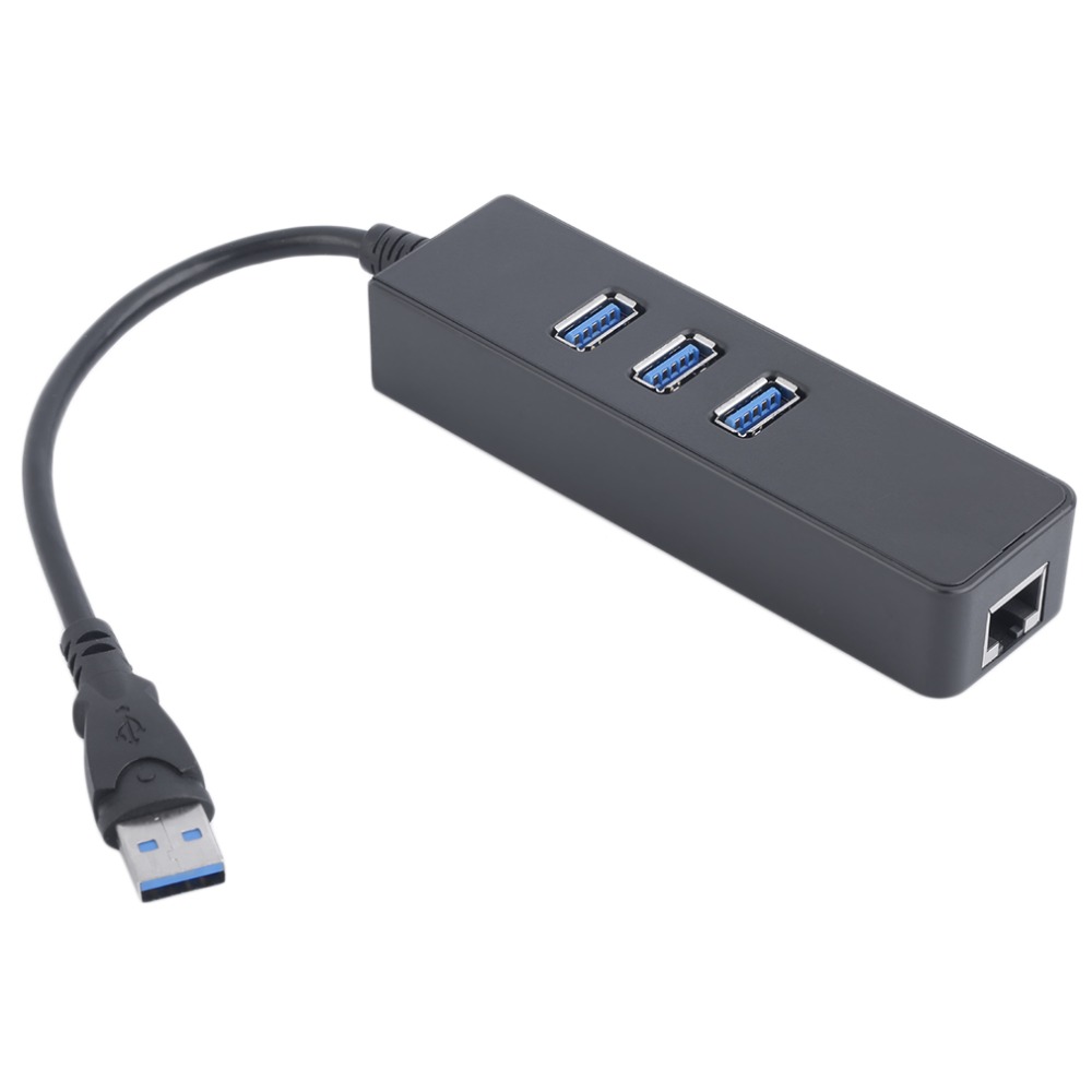 HUB USB 3.0 LAN Gigabit Ethernet RJ45 karta