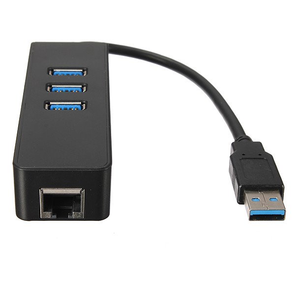 HUB USB 3.0 LAN Gigabit Ethernet RJ45 karta