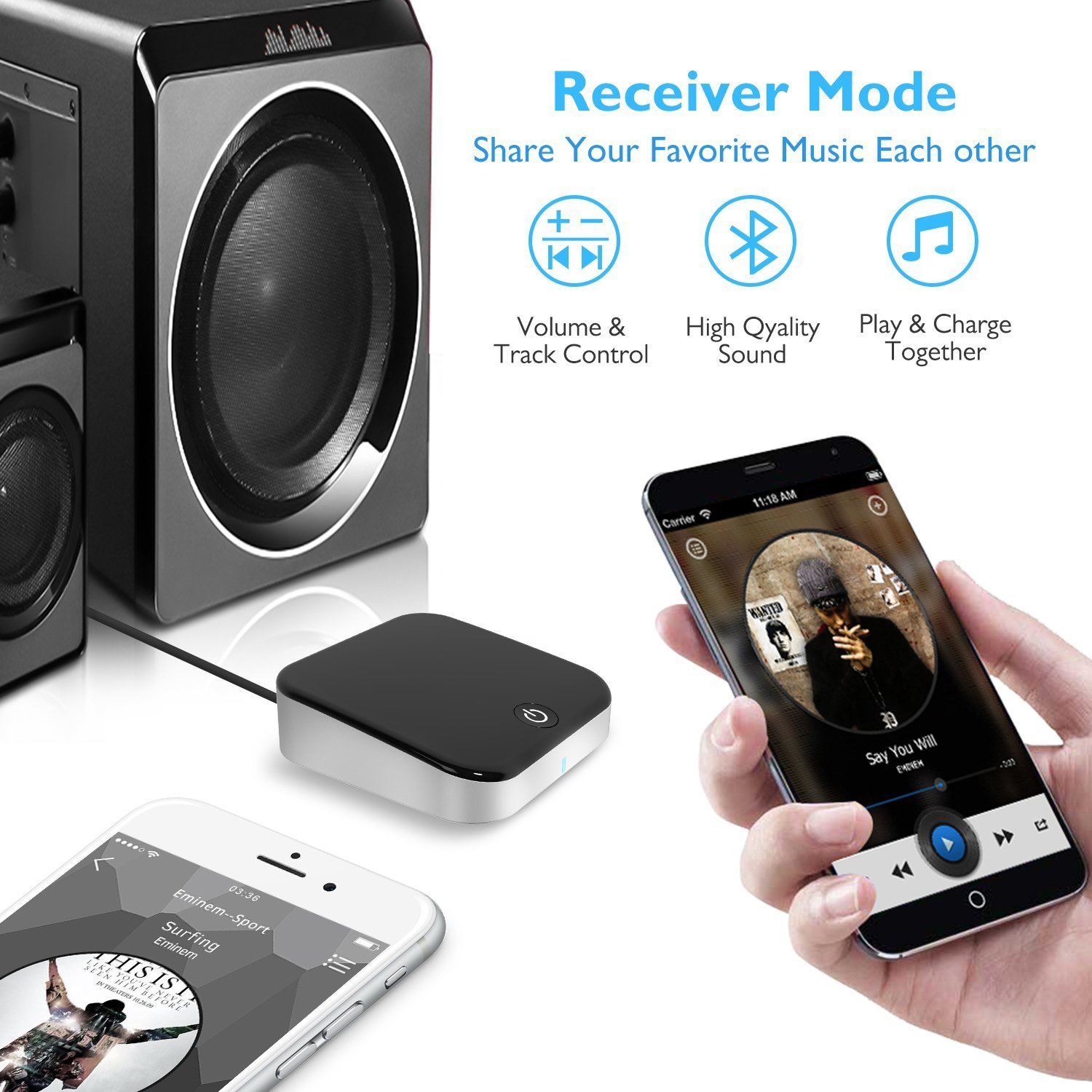 Adapter Bluetooth NADAJNIK ODBIORNIK Toslink AptX