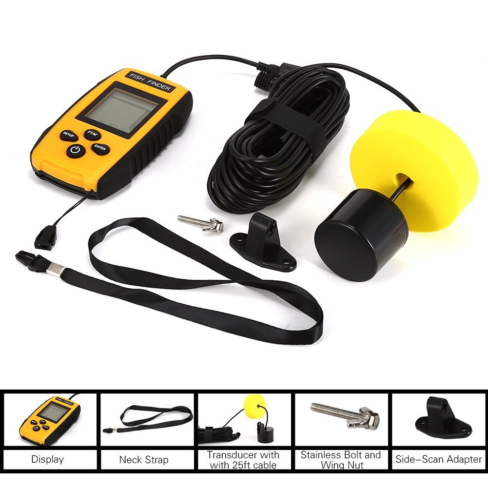 Echosonda FISH FINDER SONAR Wykrywacz Ryb