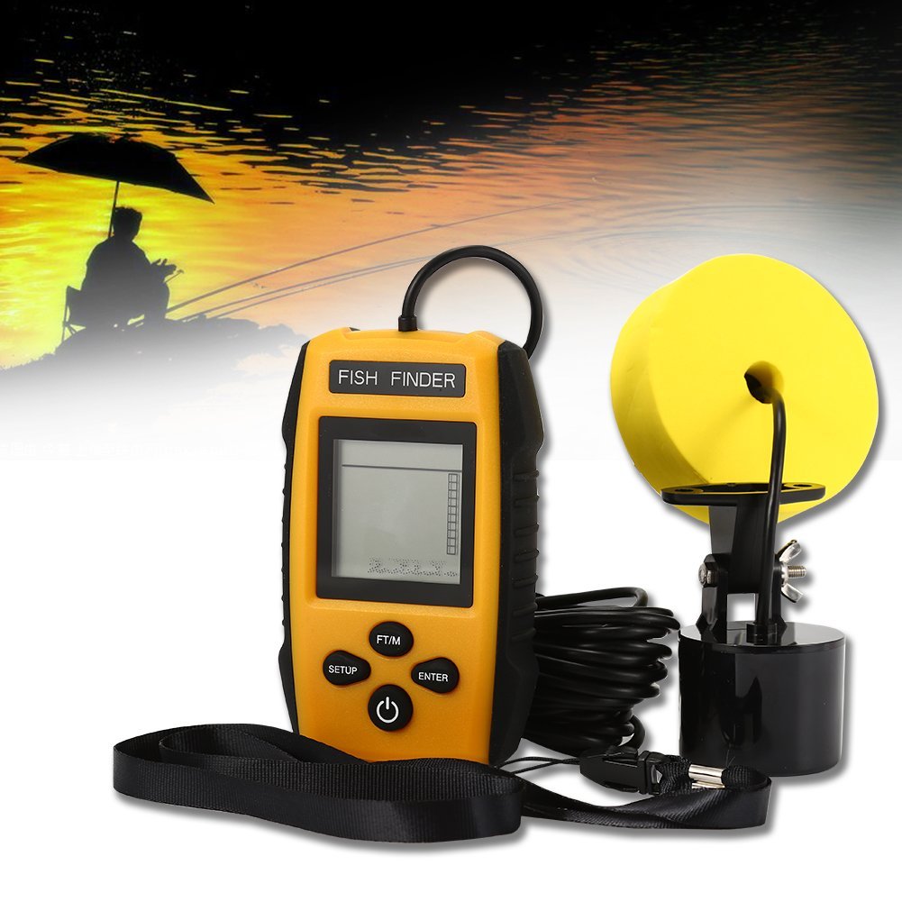 Echosonda FISH FINDER SONAR Wykrywacz Ryb