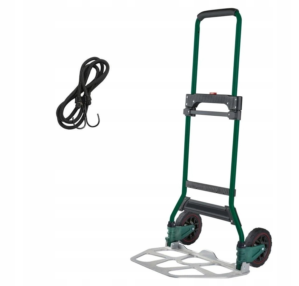 Lekki Wózek Transportowy Młynarka Składany Aluminium Magazynowy Mocny 100kg