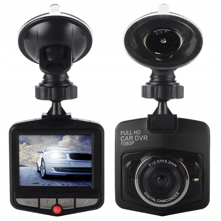 KAMERA Samochodowa Wideorejestrator 1080P FULL HD LCD Noktowizor