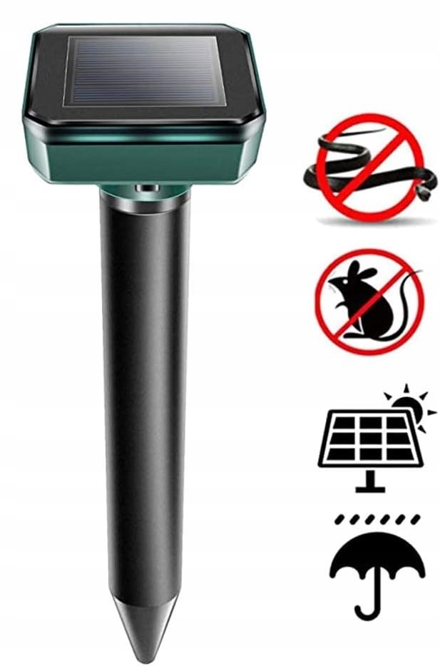 SOLARNY ODSTRASZACZ KRETÓW NORNICE KRETY MOCNY x2