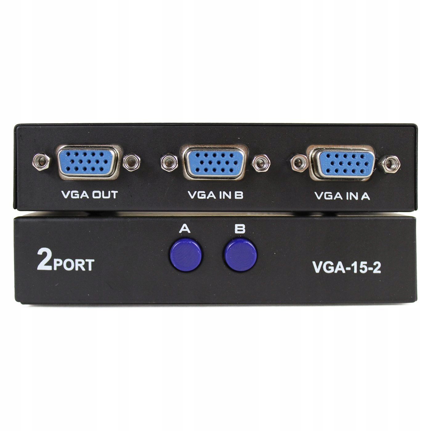 Switch Przełącznik VGA 2 x 1 Monitory FullHD