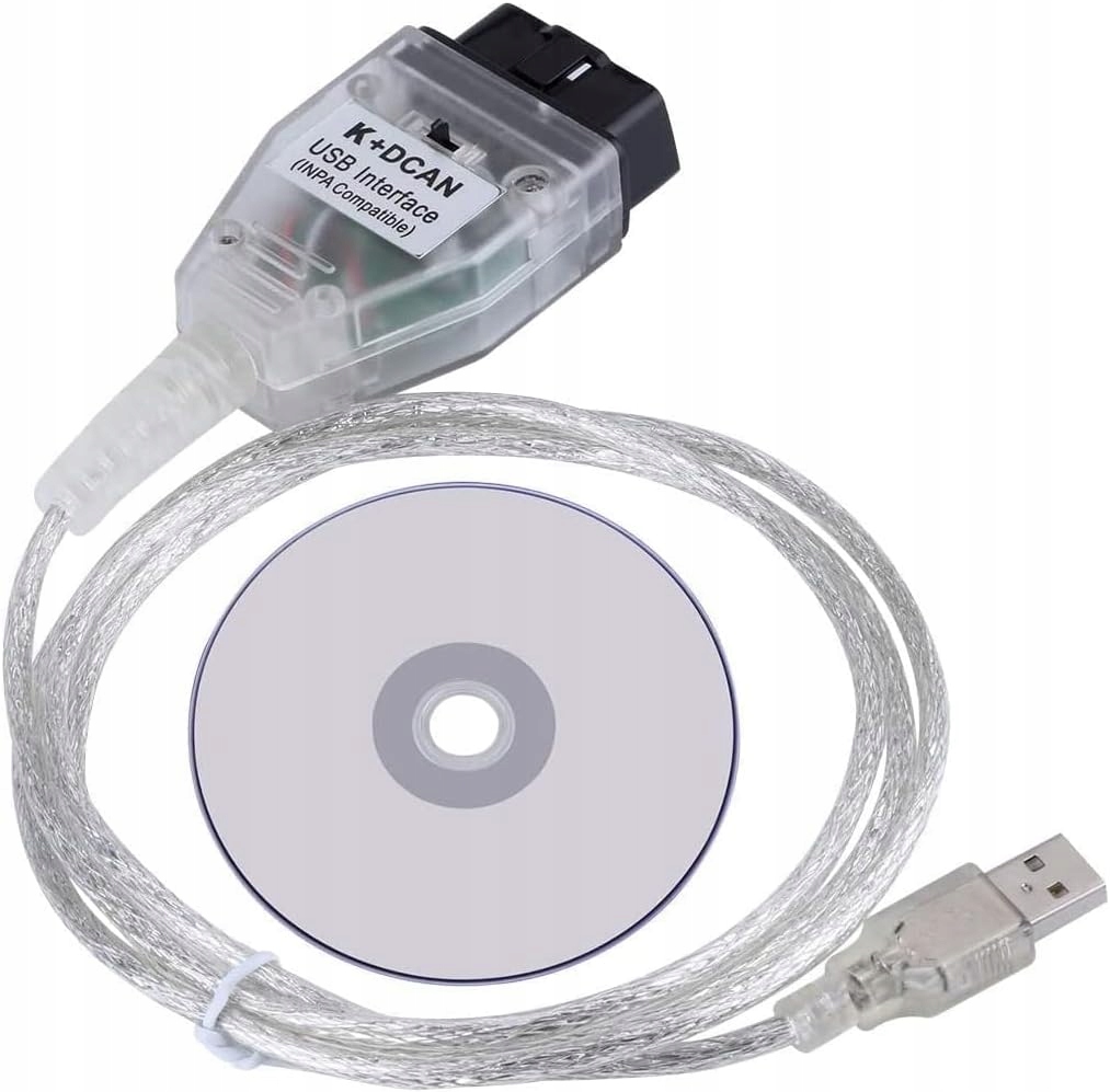 INTERFEJS DIAGNOSTYCZNY INPA 3K + DCAN V2 OBD2 BMW