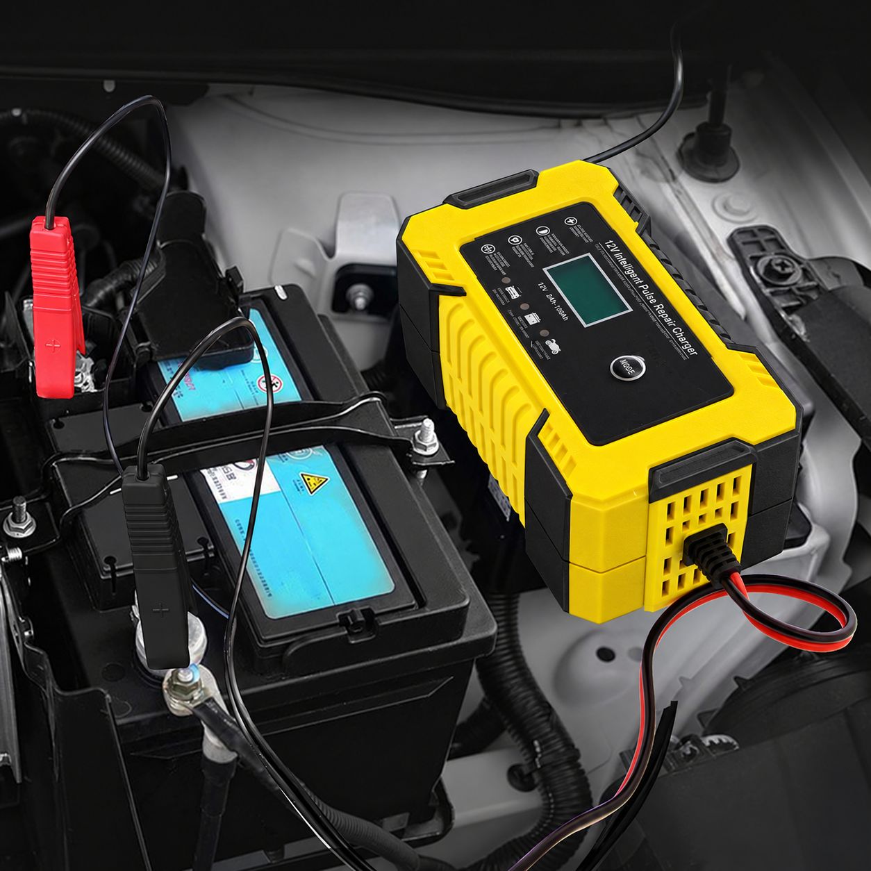 Prostownik Ładowarka do Akumulatorów 12V 6A