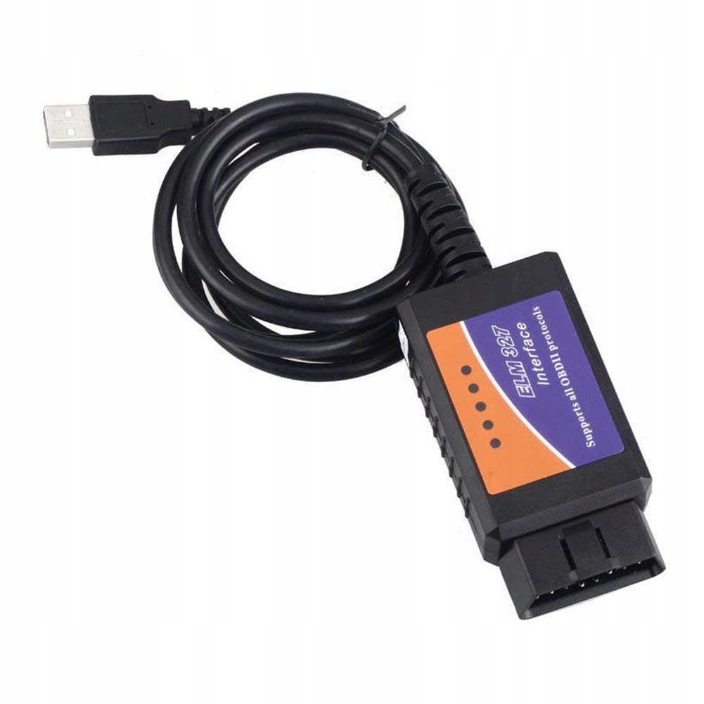 Kabel Interfejs ELM327 OBD2 + CAN USB + PROGRAM