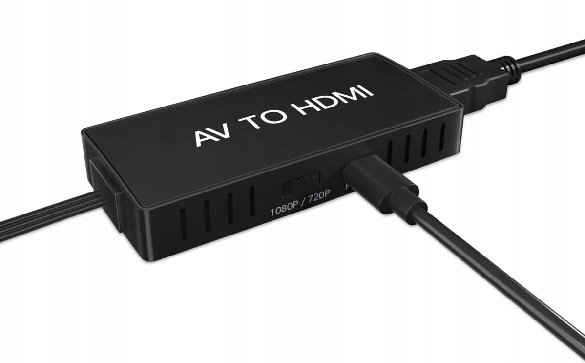 Konwerter RCA DO HDMI Adapter AV CINCH CVBS
