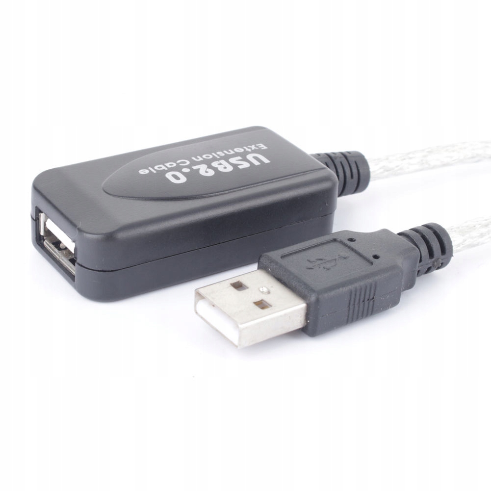 Przedłużacz kabel USB 2.0 aktywny 10 m