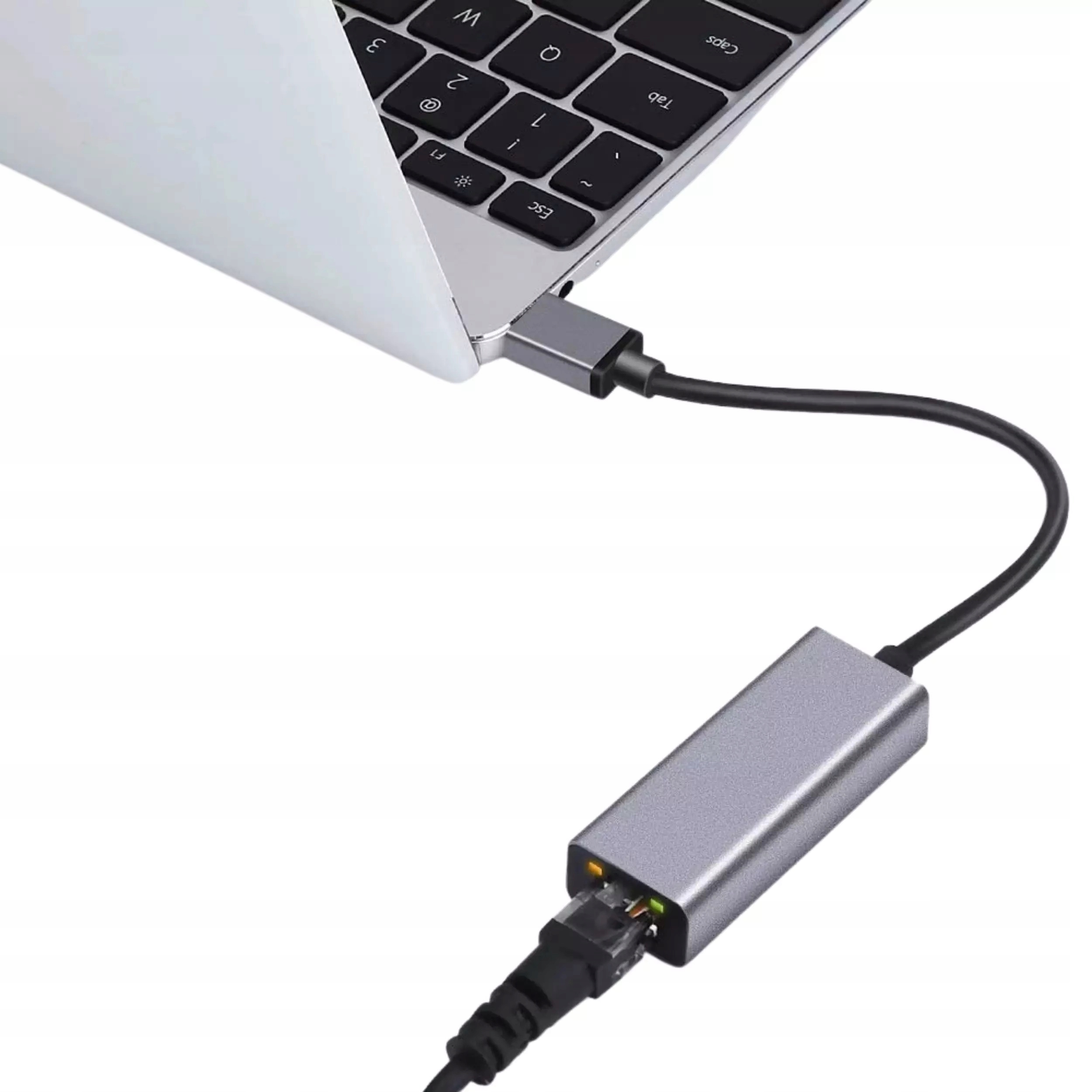 ADAPTER USB-C LAN ETHERNET RJ45 GIGABIT 1000 Mbps