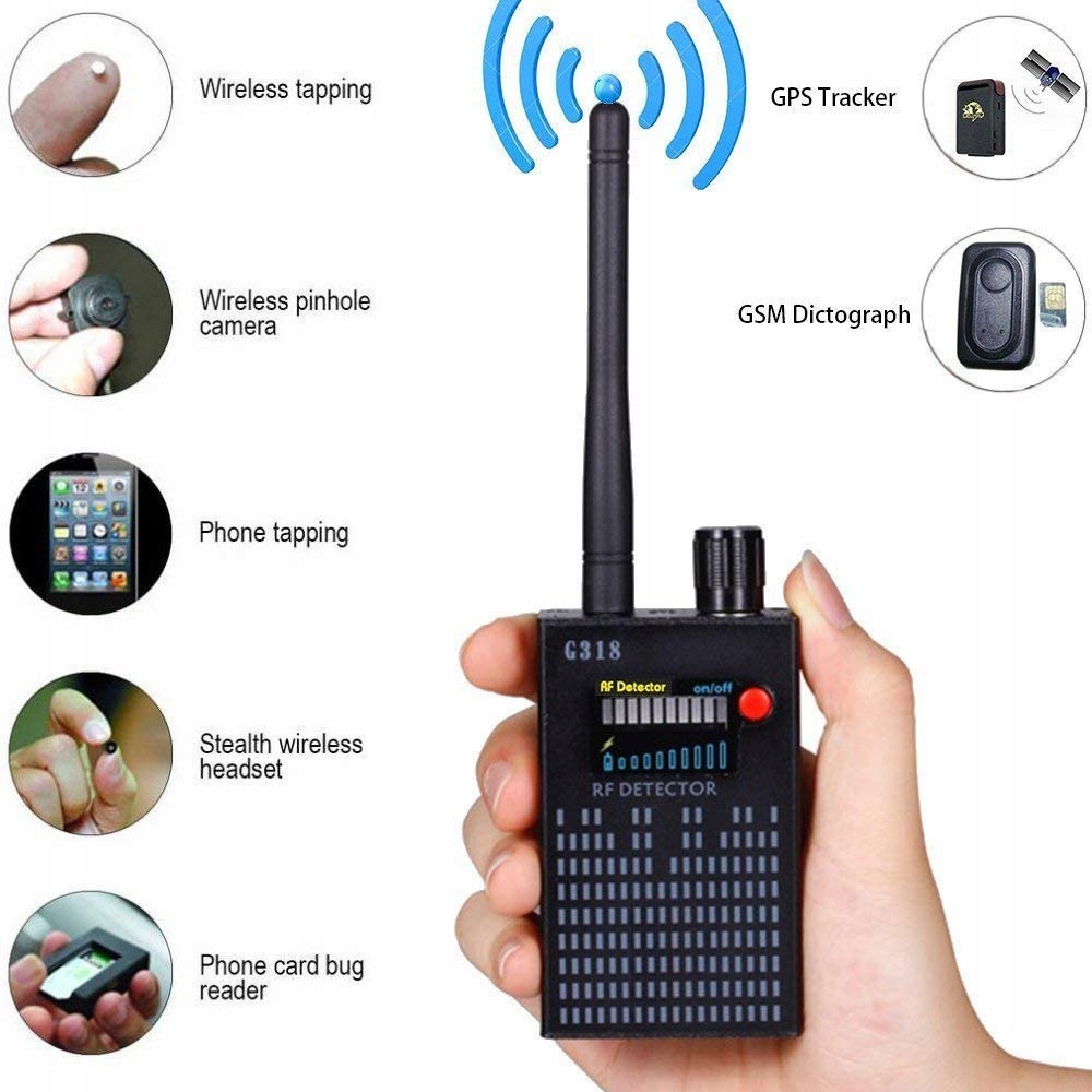 Wykrywacz Podsłuchów G318 Lokalizatorów GPS GSM