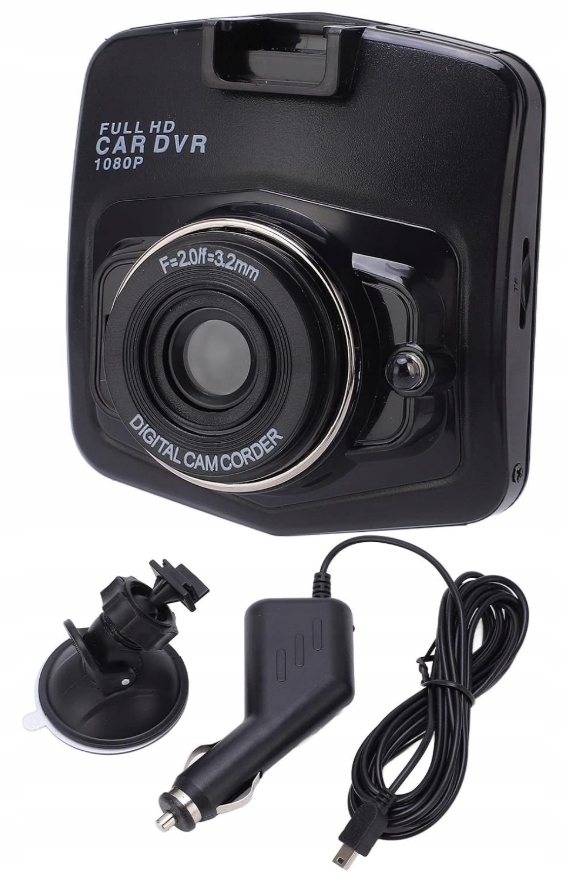 KAMERA Samochodowa Wideorejestrator 1080P FULL HD LCD Noktowizor