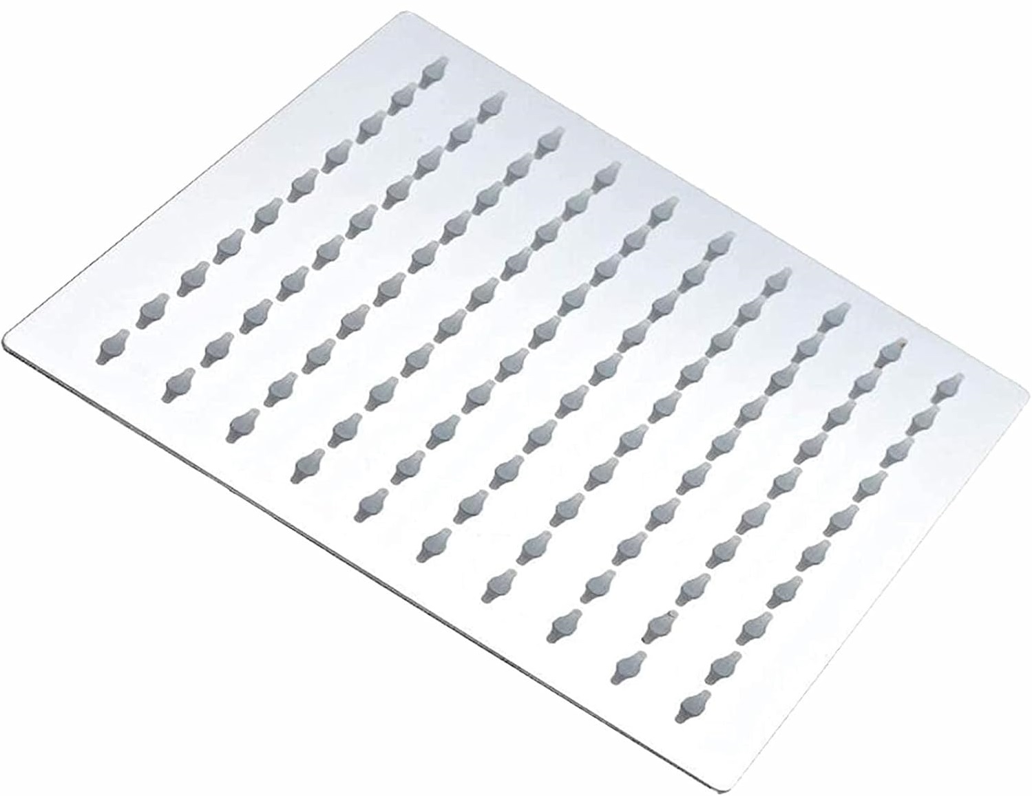 Deszczownica Prysznicowa Deszczownica do Prysznica Kwadratowa Slim 25x25 cm