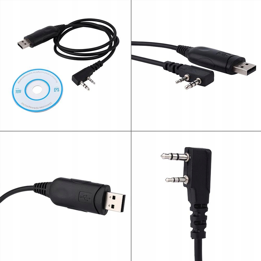 Kabel usb Baofeng UV-5R Wouxun Midland Kenwood