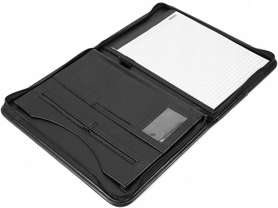 Elegancki Biwuar Aktówka Teczka Biznesowa Multi Organizer A4