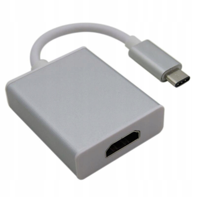 Adapter USB 3.1 typ C do HDMI konwerter MacBook Metal