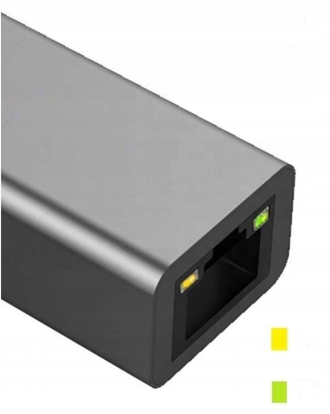 ADAPTER USB-C LAN ETHERNET RJ45 GIGABIT 1000 Mbps