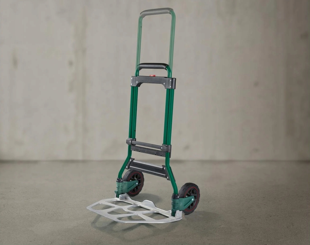 Lekki Wózek Transportowy Młynarka Składany Aluminium Magazynowy Mocny 100kg